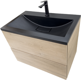  PVC МЕБЕЛ ЗА БАНЯ Napoli 80 OAK B